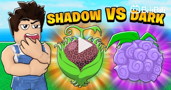 SHADOW vs DARK! 🍇 *Which is best?!* Roblox Blox Fruits