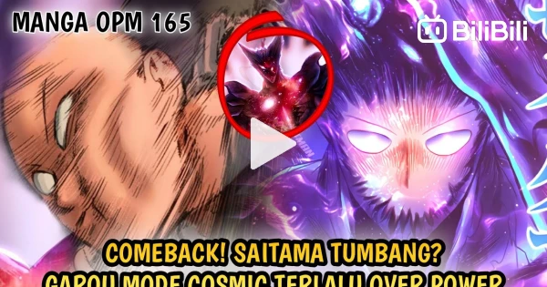 Cosmic Garou vs Saitama - BiliBili