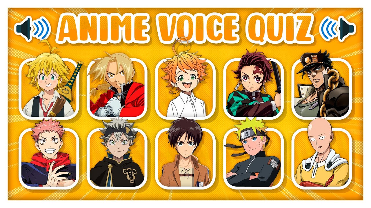 My Hero Academia Voice Quiz, Guess the character voice