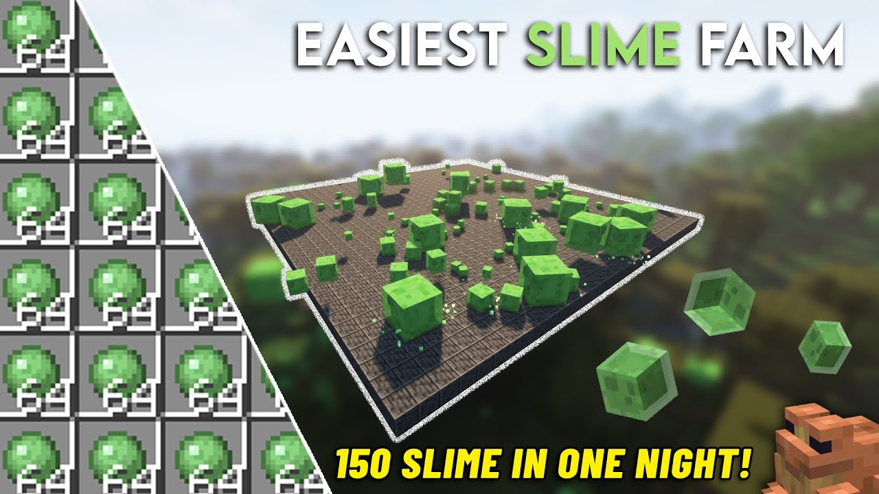 Minecraft: How To Make A Slime Farm