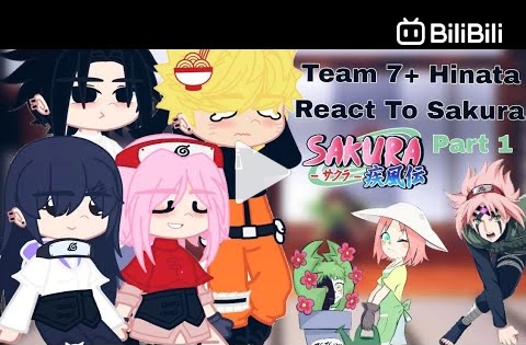 Team 7+ Uchiha Sakura react Sakura Haruno (Naruto's friends react sakura  pt2) 