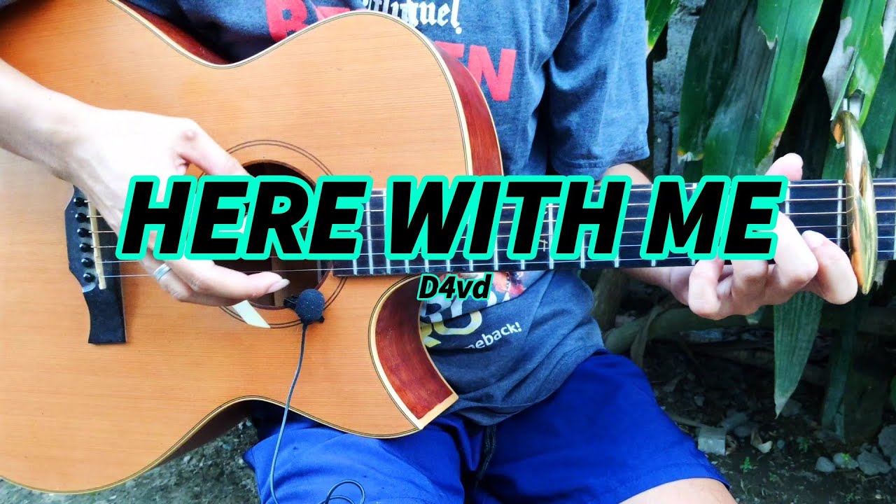 Here With Me - d4vd, Fingerstyle Guitar