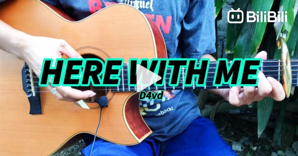 Here With Me - d4vd, Fingerstyle Guitar