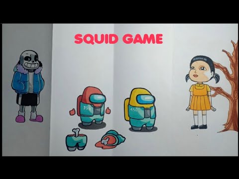Cập nhật hơn 52 về vẽ hình squid game mới nhất  Du học Akina