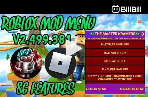 Roblox Mod Menu V2.472.420209😍 Updated With 45 Features No Ban