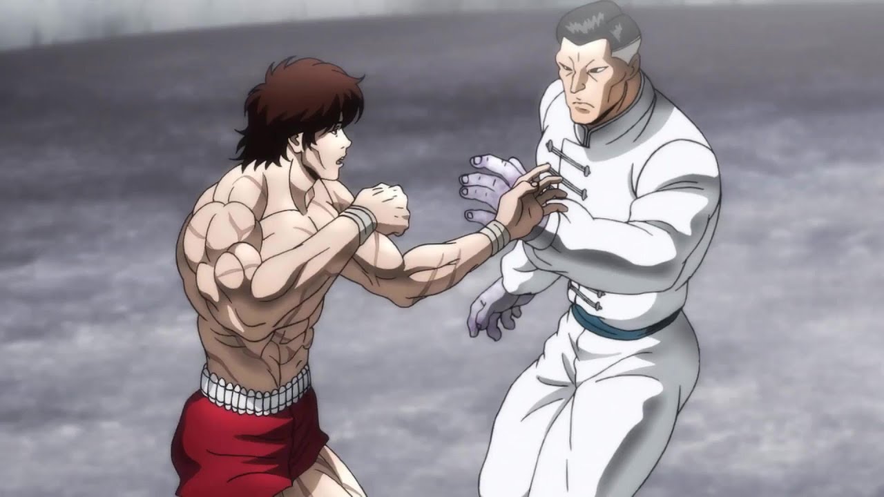 BAKI HANMA VS LEE KAIOH - BAKI ENVENENADO É SALVO PELA KOZUE - DUBLADO