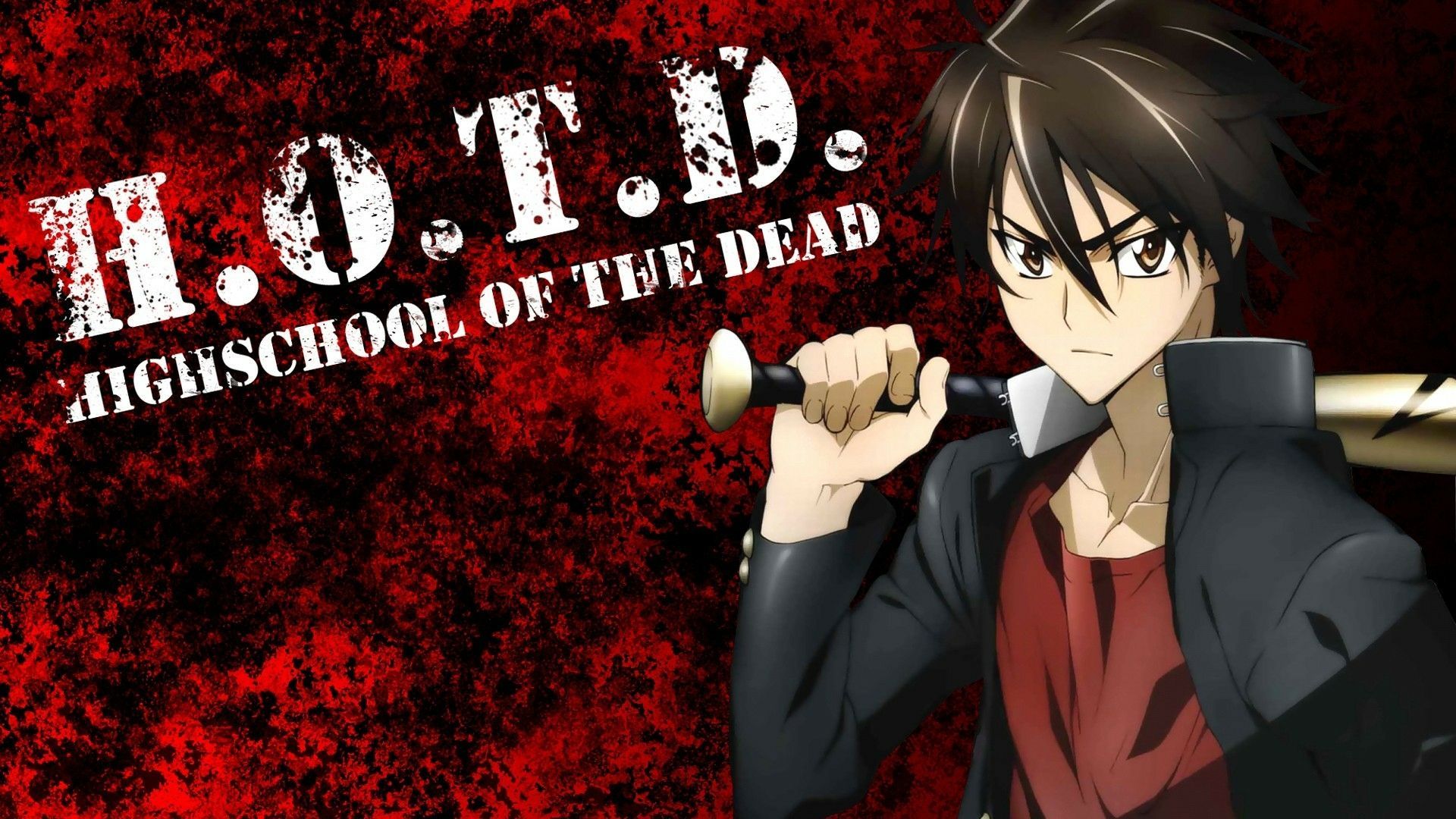 Highschool of the Dead Episode 01 [ENG SUB] - BiliBili