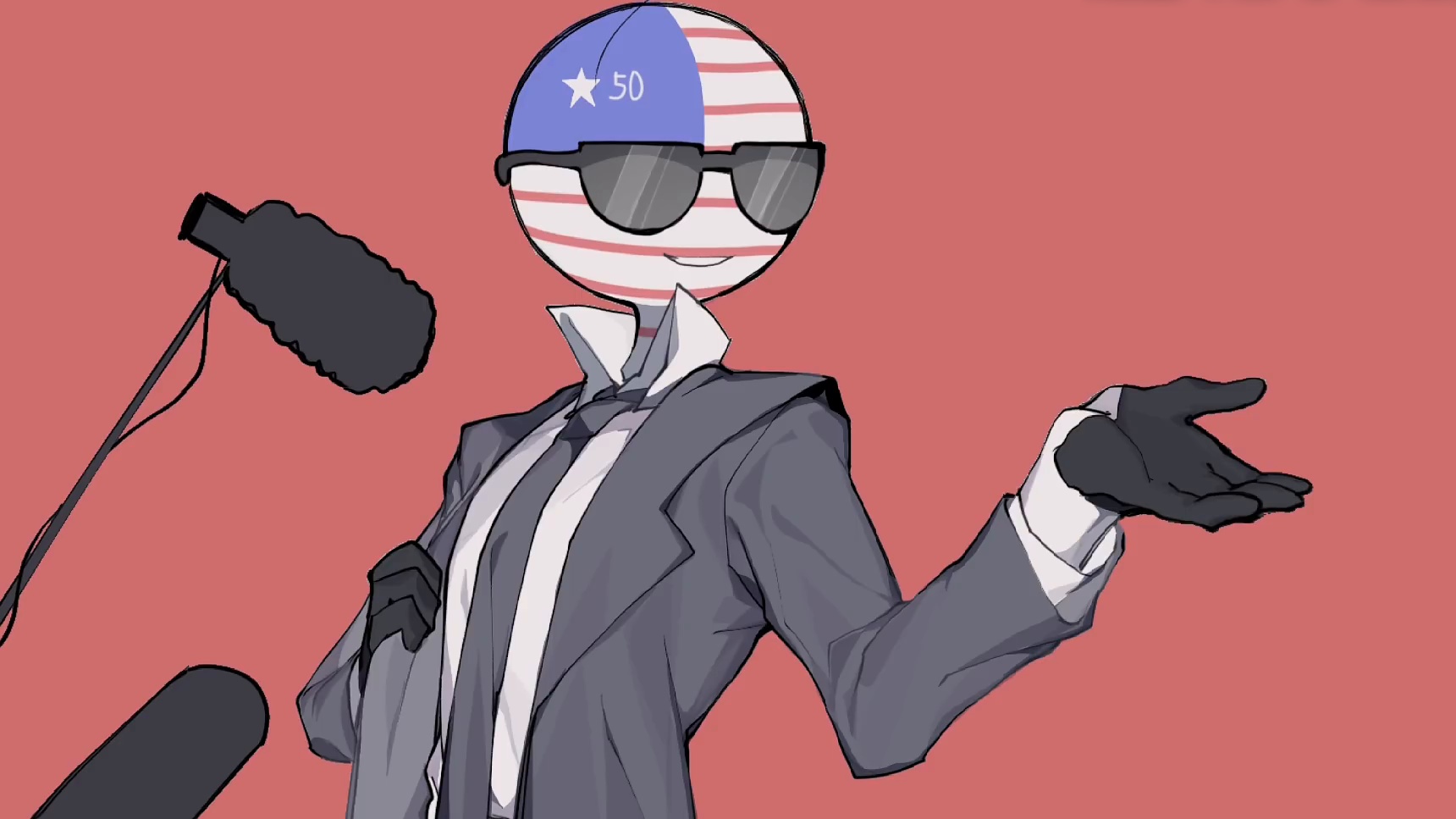 Countryhumans] Animation Of Ironic Metaphor Of The US - BiliBili