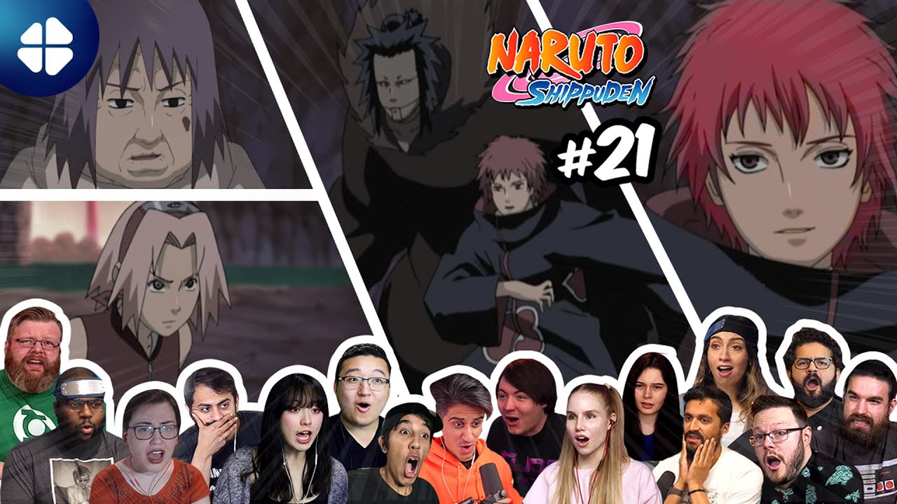 Sasori, passa a receita aí 😂🙏🏻)NARUTO SHIPPUDEN- EP 20 e 21 #react 