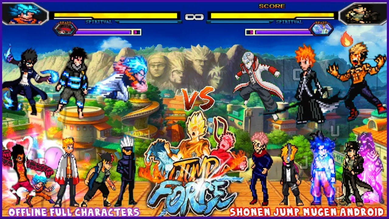 DOWNLOAD JUMP FORCE MUGEN ANDROID 2022 (300MB APK) ANIME MUGEN ANDROID 2022