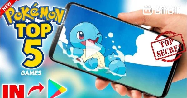 Top 5 Hidden POKEMON GAMES in play store for ANDROID/IOS Low end