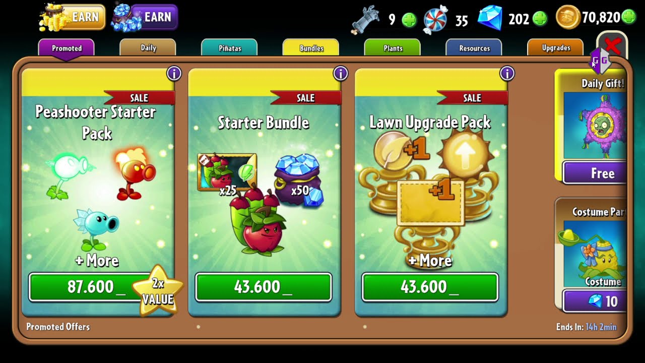 Plants vs Zombies - hack gold - GameGuardian - Video Tutorials -  GameGuardian