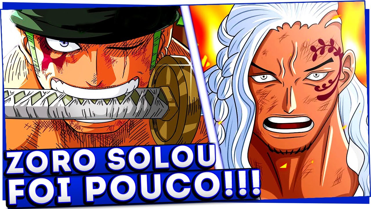 O PASSADO DE KING e KAIDO! ZORO ACABOU COM A LUTA? - One Piece 1035 