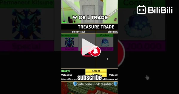 W or L Trade?🤨 in Blox Fruits - BiliBili