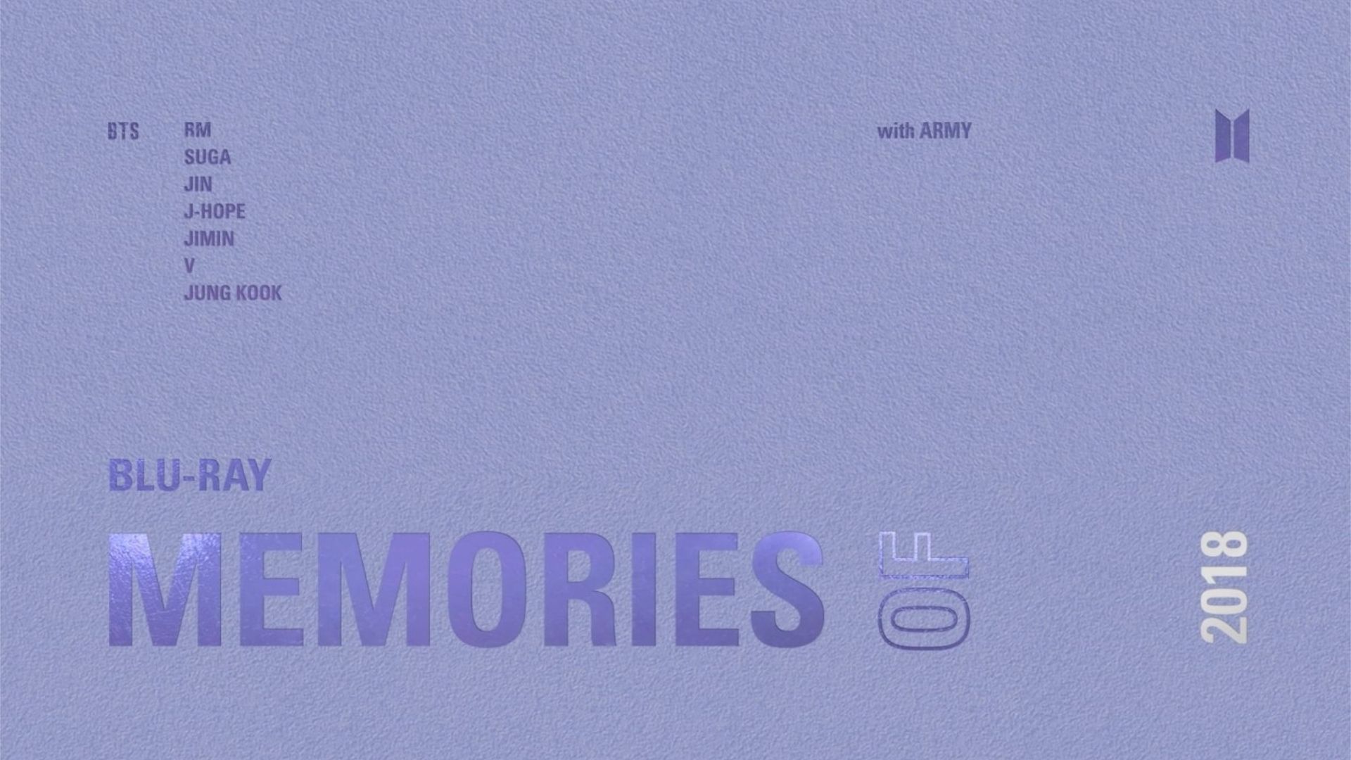 BTS - Memories of 2018 'Disc 1' [2019.08.08] - Bilibili