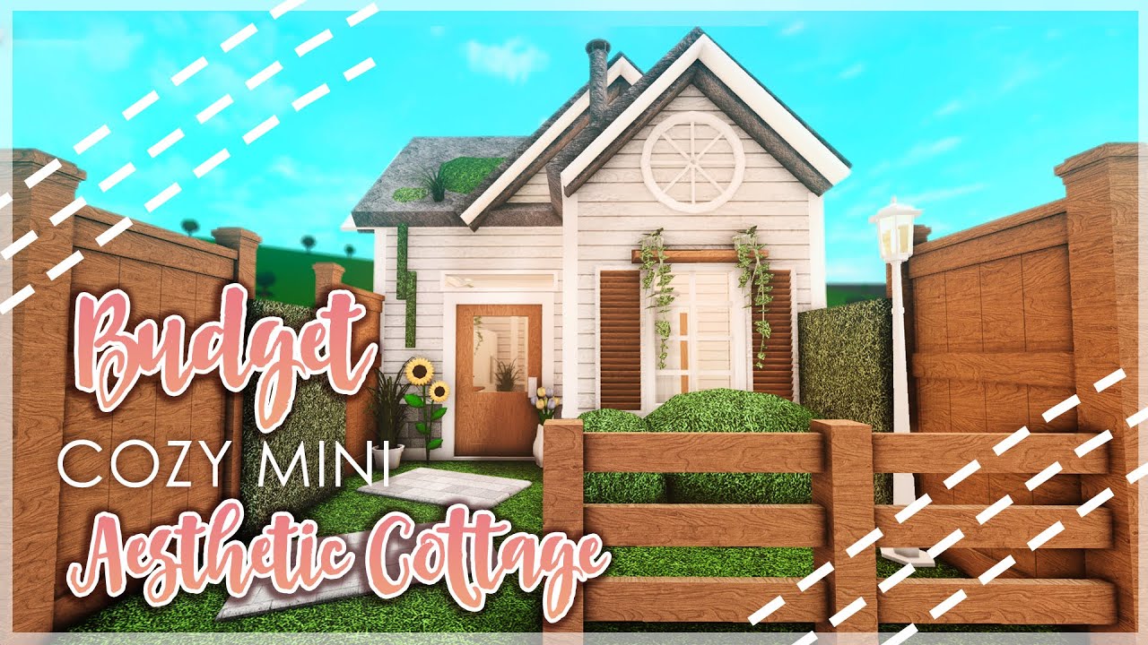 Bloxburg - Cozy Tiny House Speedbuild (no gamepasses) 