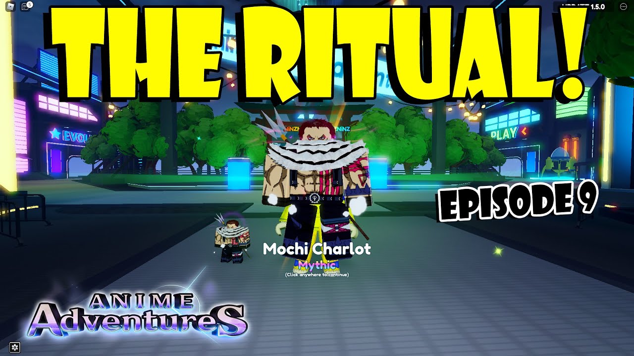 NEW MYTHICAL UNIT NETERU SHOWCASE IN ANIME ADVENTURES ROBLOX 