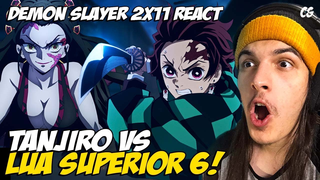 NEZUKO SE TRANSFORMOU! DAKI VS NEZUKO - React Demon Slayer EP 13 temporada 2