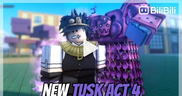 Using Tusk Act 4 In Different Roblox JoJo Games 
