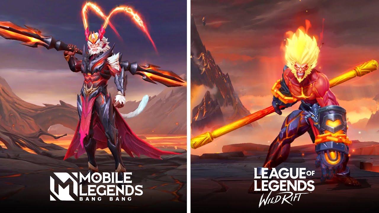 Comparison of League of Legends vs Mobile Legends