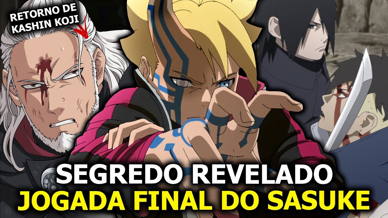 Boruto foi treinado pelo Kashin koji? Mas e o Sasuke? #anime