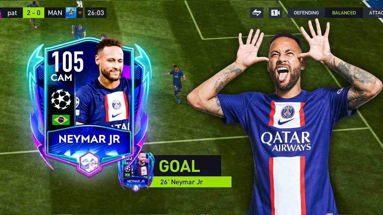 FIRST TRY OF FIFA 22 MOBILE 🔥 I GOT NEYMAR 🔥 