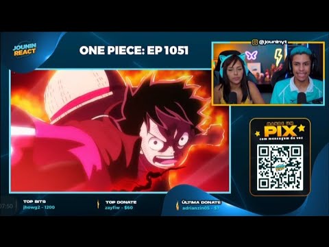 JOUNIN REACT - REAGINDO SABO SALVA LUFFY