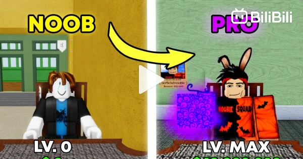 NOOB Uses WORST FRUIT In Roblox Blox Fruits! 