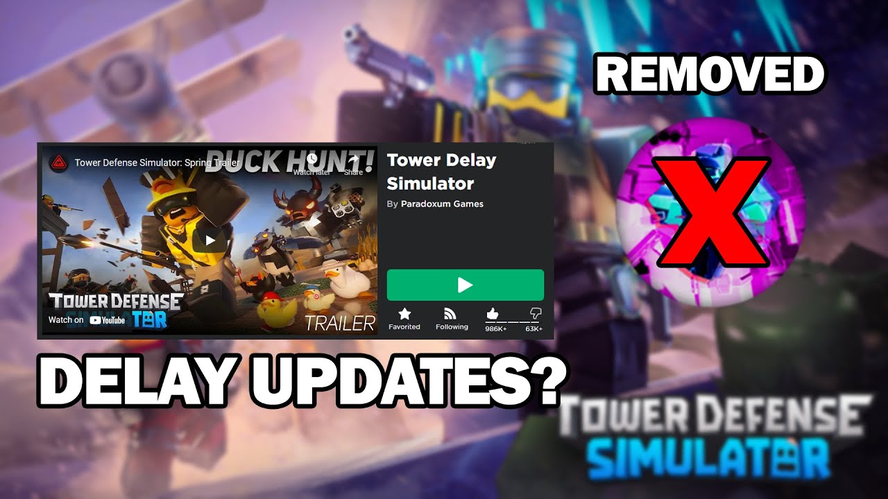 Tower Defense X Release Delayed