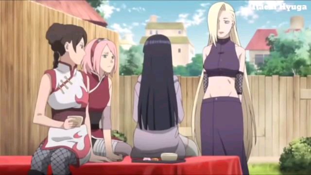 HINATA TROMPES NARUTO ep1  Naruto discussion de groupe - BiliBili