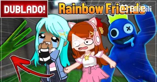 BICHO AZUL BABÃO (Roblox Rainbow Friends) - BiliBili