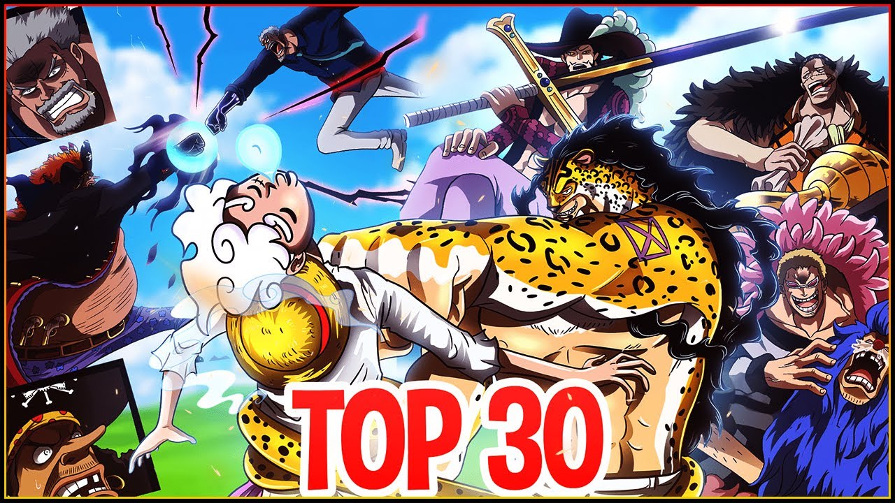 Top 20 Strongest One Piece Characters - Part 2 #onepiece #luffy