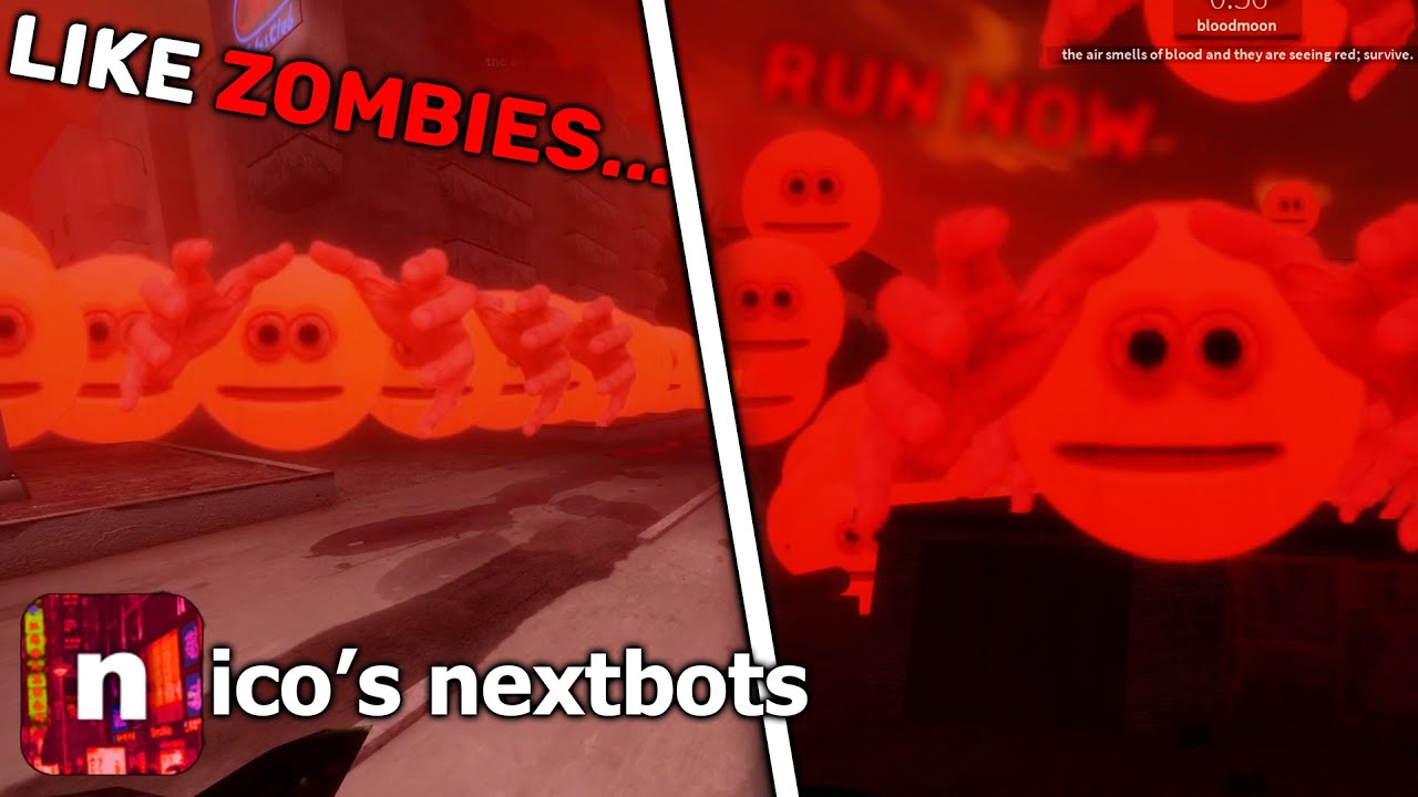 Roblox Nico's Nextbots Bloodmoon Update 