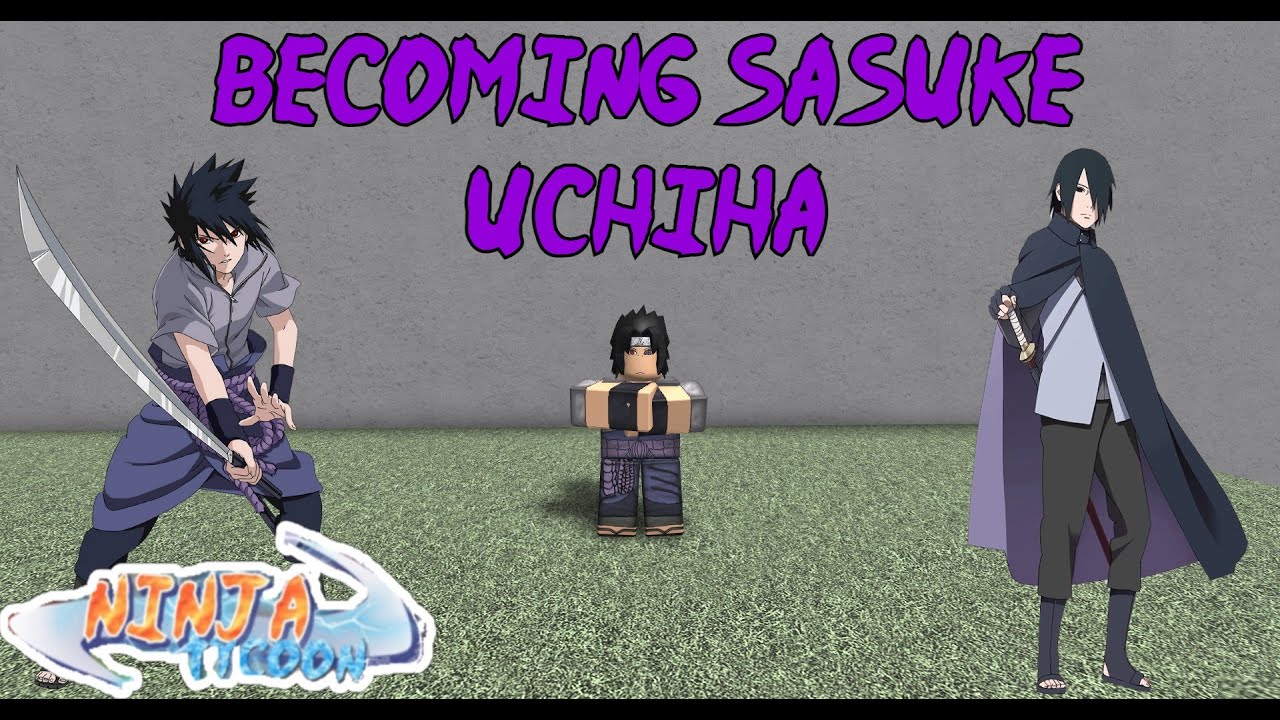 VIREI UM NINJA SUPER FORTE!! FÁBRICA DO SASUKE NO ROBLOX