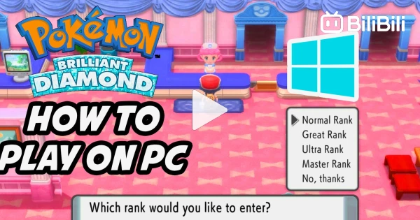 How to Play Pokemon Brilliant Diamond/Shining Pearl on PC