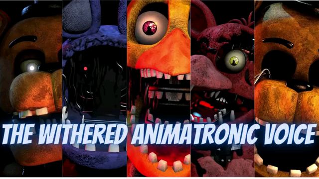 FNAF 1 but with All Withered Animatronics Mod 