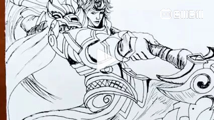 Mlbb Line Drawing mlbb characters draw by thier names|part3 - BiliBili