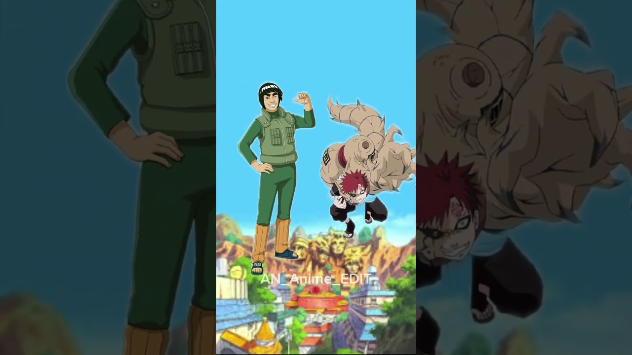 Gaara Vs Dosu Kinuta  Baki Vs Hayate Gekko NARUTO Clássico