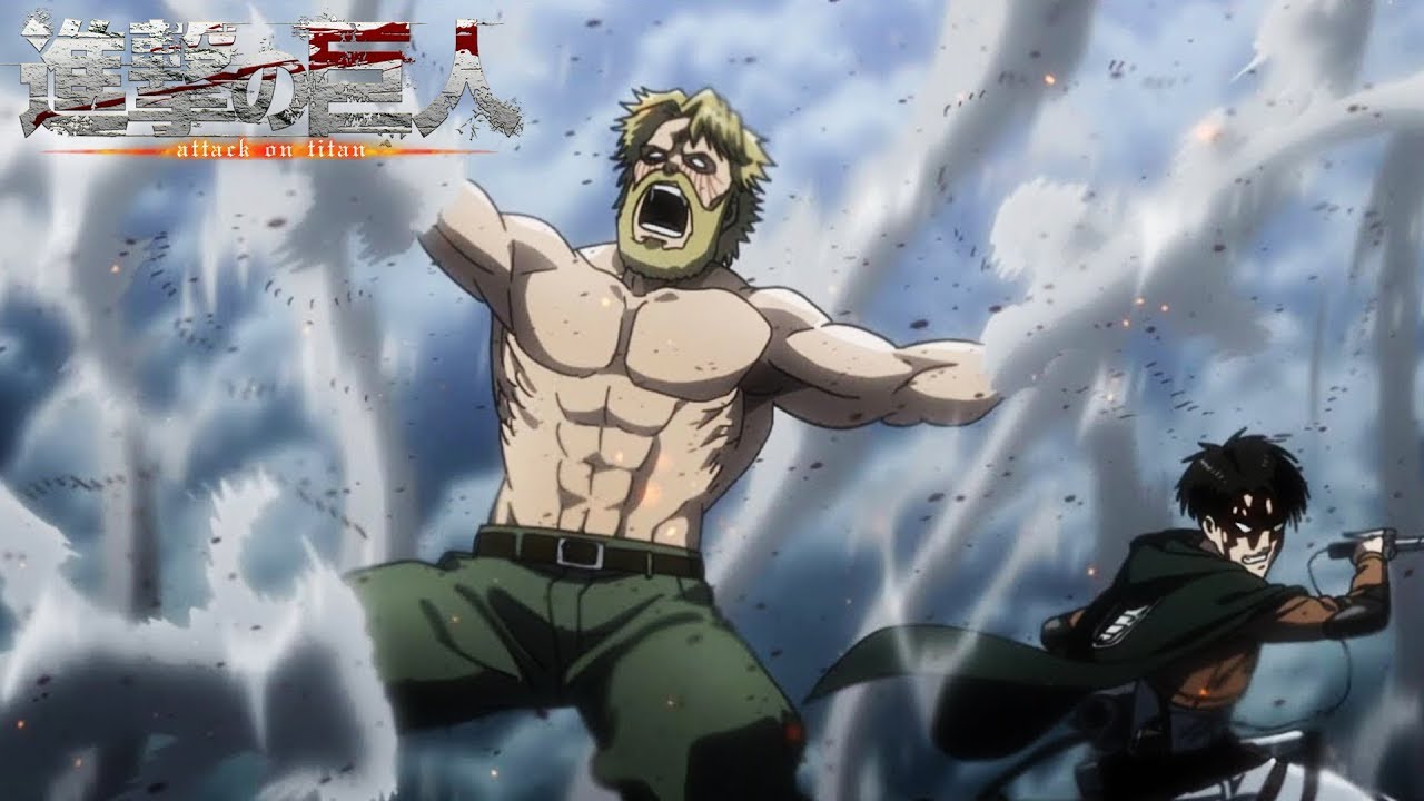 Levi vs Beast Titan Attack On Titans (Shingeki no Kyojin) Melhor