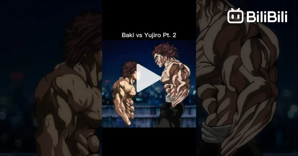 Anime #BakiHanma, baki vs yujiro