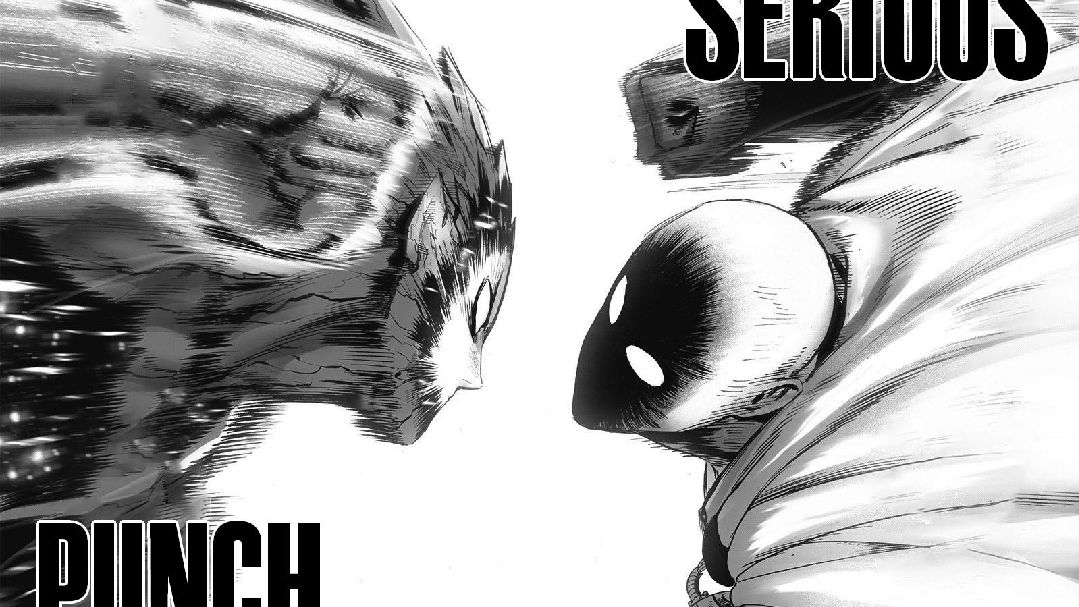 The Start of the Ultimate battle Between Cosmic Garou vs Serious Saitama. -  BiliBili