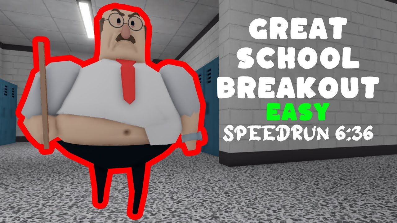 Escape School Obby! (NEW) - Roblox