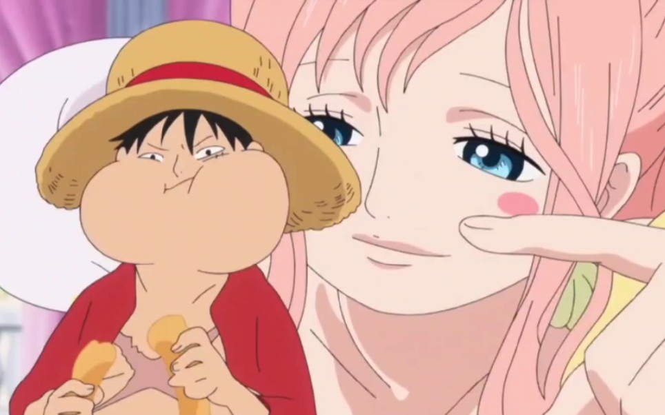 Luffy and Nami meet for the first time