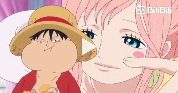 Luffy and Nami meet for the first time