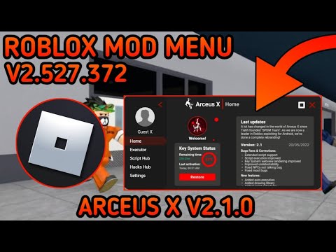 Roblox Mod Menu, v2.527.372, ✓Free Robux, God Mode, No Crash, Speedhack