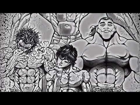 baki the grappler fighting iron Mike // manga-anime edit 