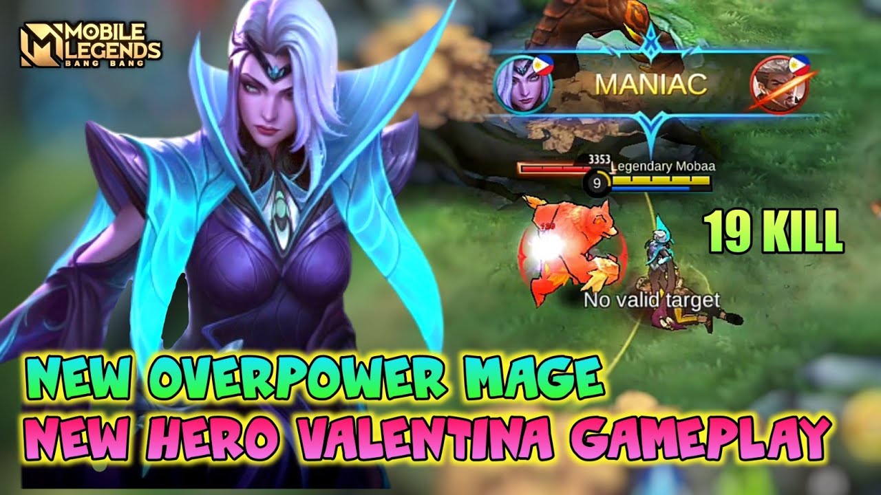 Valentina Mobile Legends , Valentina Gameplay Best Build And Skill Combo -  BiliBili