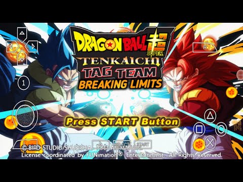 BEST NEW Attacks & BT3 Style Permanent Menu in Dragon Ball Super Budokai  Tenkaichi 4 PSP DBZ TTT MOD - BiliBili