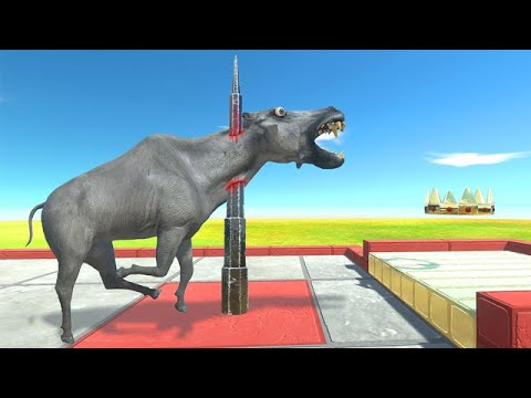 SCP-682 vs Dinosaurs - Animal Revolt Battle Simulator 