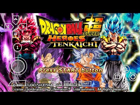 NEW DBZ Budokai Tenkaichi 3 Super Dragon Ball Heroes PSP ISO With Permanent  Menu! - BiliBili